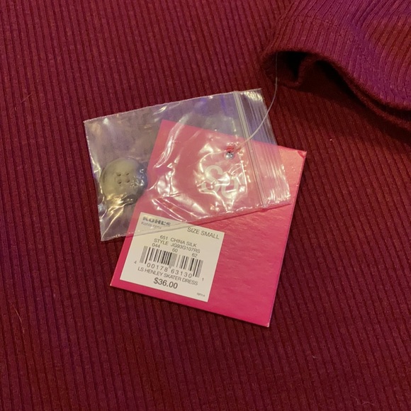 Kohls - SO brand - Henley skater dress - Picture 3 of 3